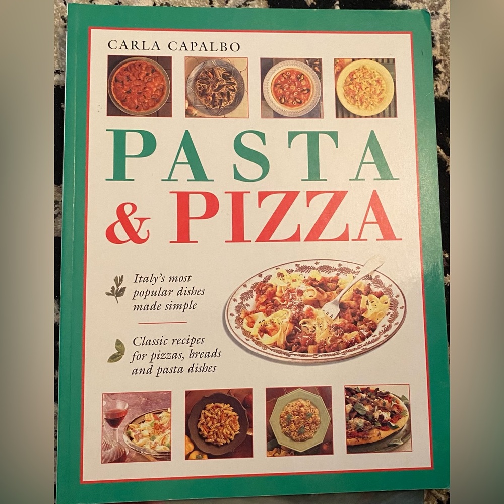 NEW Pasta & Pizza cookbook
